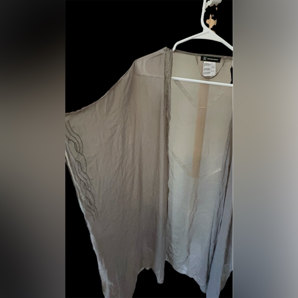 Inc International Concepts Sheer Open-Front Kimon… - image 2